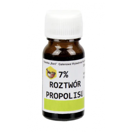 Propolis 7% roztwór 20ml Pasieka Barć