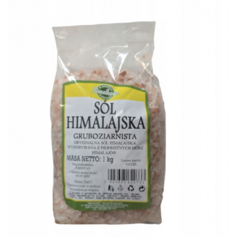 Sól himalajska gruboziarnista 1kg Smakosz
