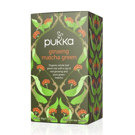 Ginseng Matcha Green BIO 20 saszetek PUKKA