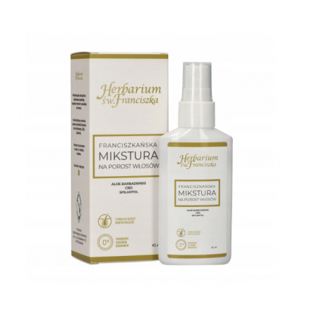 Franciszkańska mikstura na porost włosów 45ml Herbarium św. Franciszka