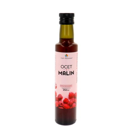 Ocet z malin 250ml Pięć Przemian