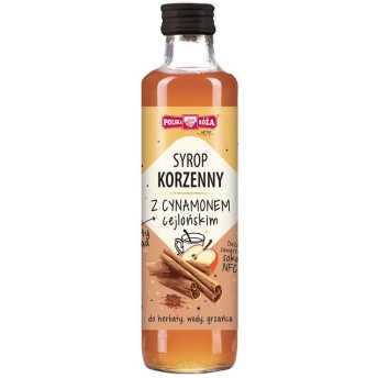 Syrop korzenny z cynamonem cejlońskim 250ml Polska Róża