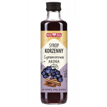 Syrop korzenny Cynamonowa Aronia 250ml Polska Róża