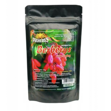 Berberys zwyczajny korzeń mielony 50g Proherbis