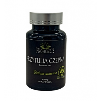Przytulia czepna 400mg 100 kapsułek Proherbis