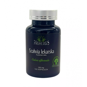 Szałwia lekarska 100 kapsułek Proherbis