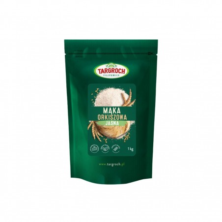 Mąka orkiszowa biała 1000g TARGROCH