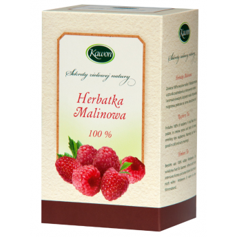 Herbatka malinowa 20 saszetek Kawon