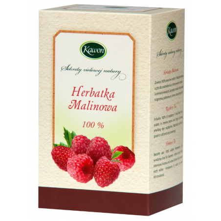 Herbatka malinowa 20 saszetek Kawon
