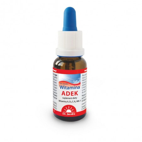 Witamina ADEK w kroplach 20ml Dr. Jacobs
