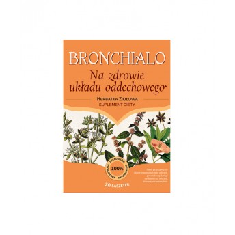 BRONCHIALO - na zdrowie układu oddechowego 20torebek Herbarium św. Franciszka
