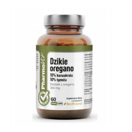 Dzikie Oregano  60 kapsułek Pharmovit