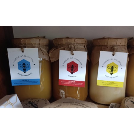 Miód rzepakowy 1200g NA WULKANIE - 1