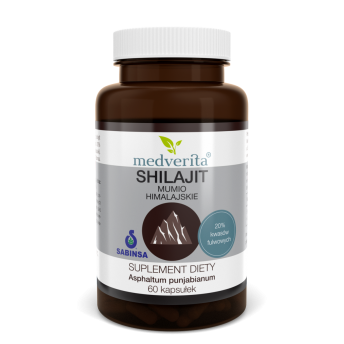 SHILAJIT (Mumio himalajskie) Medverita 60 kapsułek