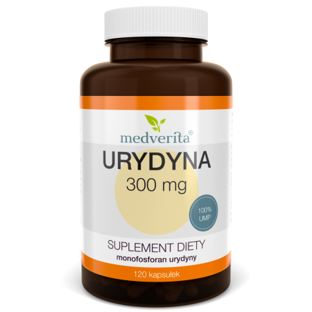 Urydyna 300mg Medverita 120 kapsułek