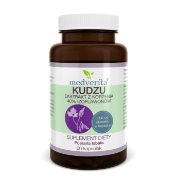 Kudzu (Pueraria lobata) Medverita 60 kapsułek