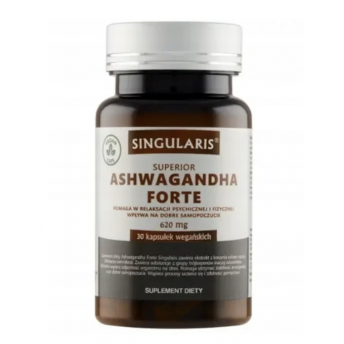 Ashwagandha Forte 30 kapsułek Singularis Superior
