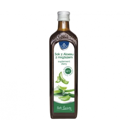 Aloes - sok z aloesu z miąższem Oleofarm 500 ml