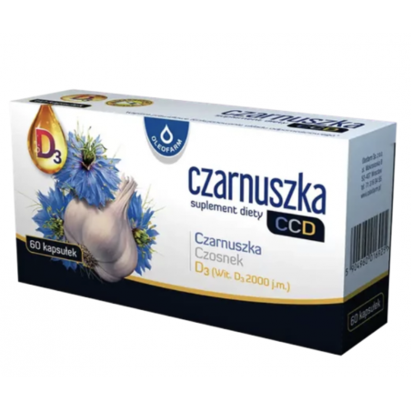 CZARNUSZKA CCD 60 kapsułek Oleofarm