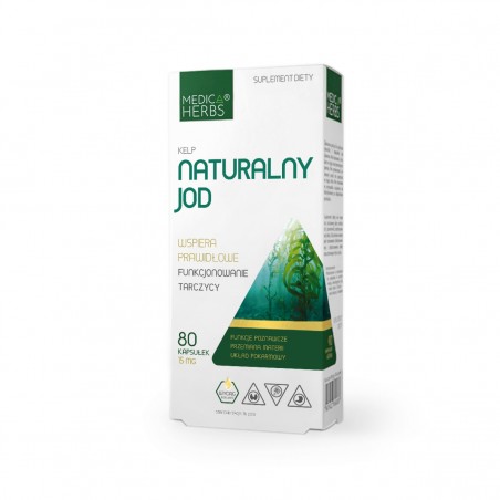 NATURALNY JOD 80 kapsułek Medica Herbs