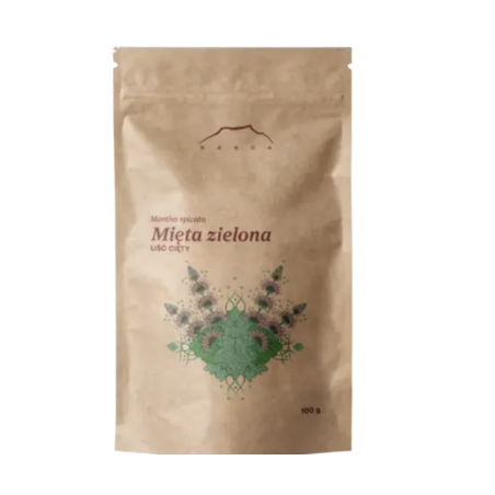 Mięta zielona (Mentha spicata) 100g Nanga