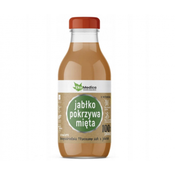 Sok jabłko pokrzywa mięta 300ml EkaMedica