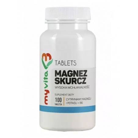 MAGNEZ SKURCZ 100 tabletek MyVita