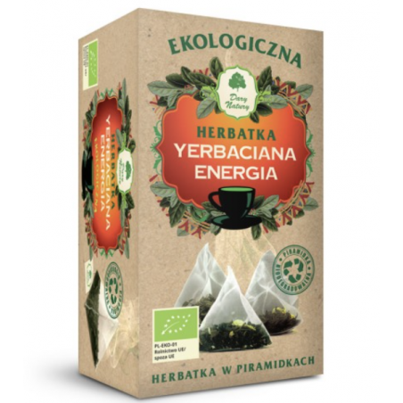 Herbatka yerbaciana energia fix  15 sztuk Dary Natury