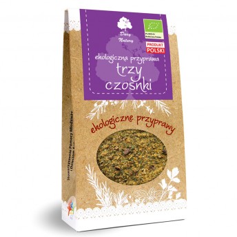 Przyprawa trzy czosnki 50g Dary Natury