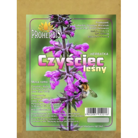 Czyściec leśny (ziele cięte) 50g Proherbis
