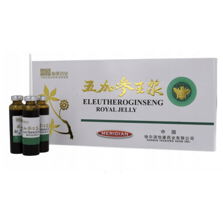 Żeń-szeń syberyjski ampułki (ginseng) 10x10ml Meridian