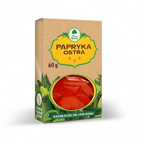 Papryka ostra 60g Dary Natury