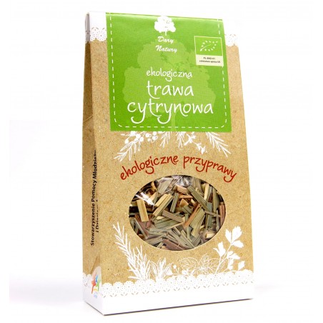 Trawa cytrynowa eko 20g Dary Natury