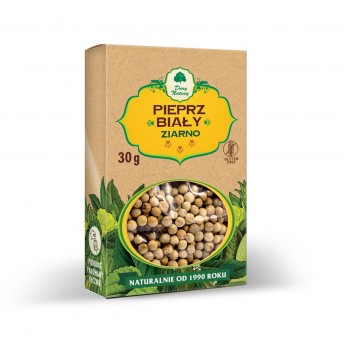 Pieprz biały (ziarno) 30g Dary Natury