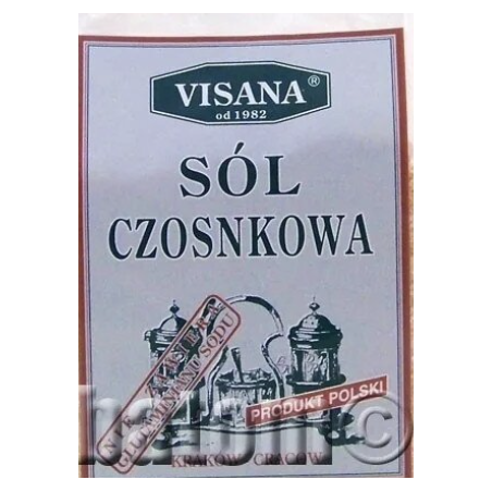 SÓL czosnkowa 175 g Visana
