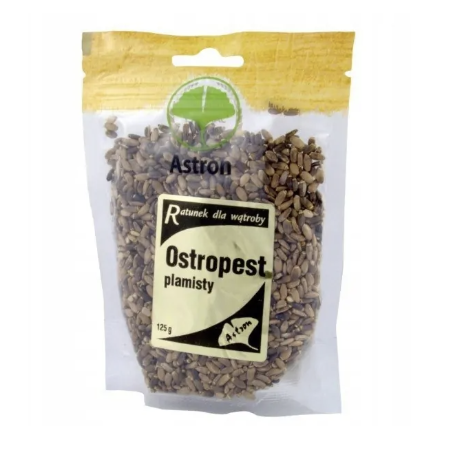 Ostropest plamisty nasiona 125g Astron