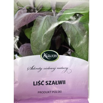 LIŚĆ SZAŁWII  Produkt polski 50g Kawon