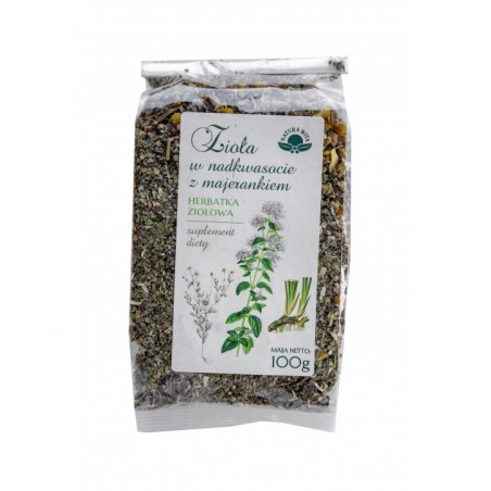 Zioła w nadkwasocie z majerankiem 100g Natura Wita