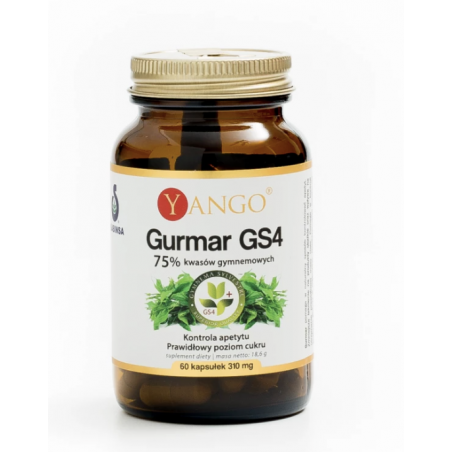 Gurmar GS4 (Gymnema sylvestris) 60sztuk YANGO