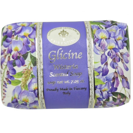 MYDŁO GLICYNE WISTERIA 200g Saponificio Artigianale Fiorentino