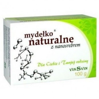 Mydełko naturalne z nanosrebrem 100g VinSvin