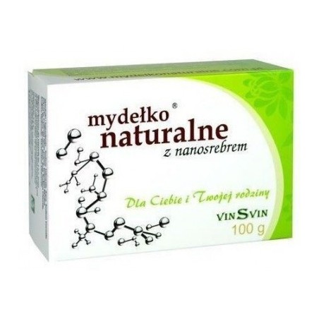 Mydełko naturalne z nanosrebrem 100g VinSvin