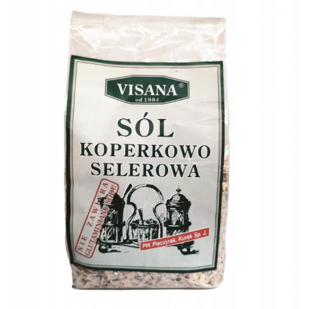 Sól koperkowo-selerowa 175g  Visana