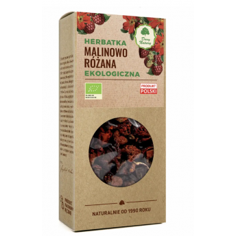 Herbatka malinowo- różana 100g Dary Natury