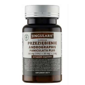 Przeziębienie Andrographis Paniculata Plus 60 kapsułek Singularis