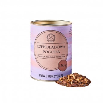 Czekoladowa Pogoda herbatka z rooibosem 120g Dworzysk