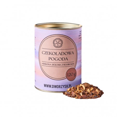 Czekoladowa Pogoda herbatka z rooibosem 120g Dworzysk