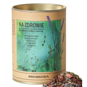 NA ZDROWIE mieszanka ziołowa z lawendą 50g Dworzysk
