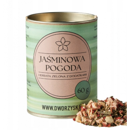 JAŚMINOWA POGODA mieszanka ziołowa 60g Dworzysk