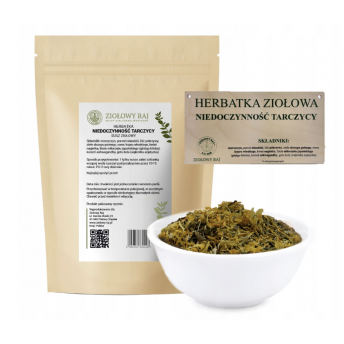 Herbatka ziołowa NIEDOCZYNNOŚĆ TARCZYCY 150g Ziołowy Raj